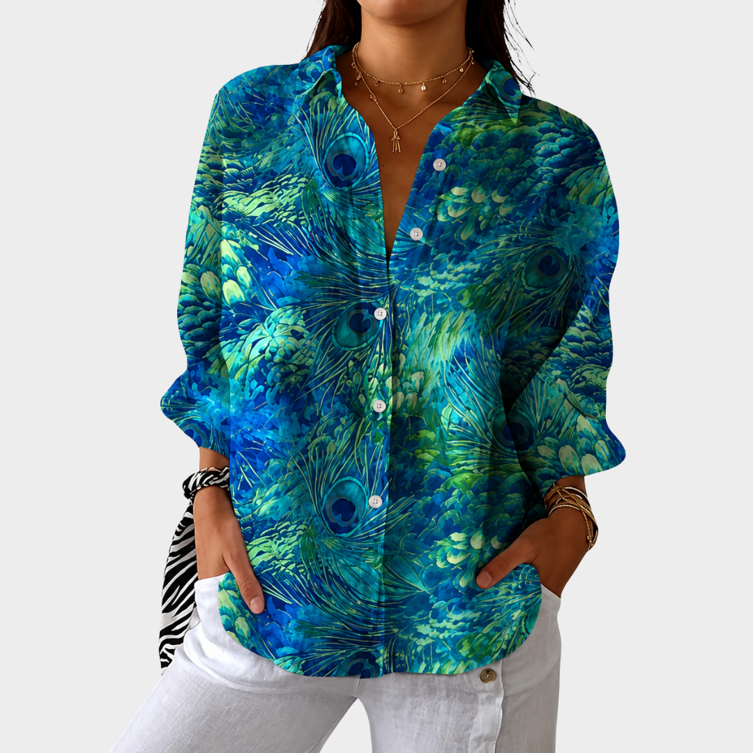 Light and Colourful Printed Blouse