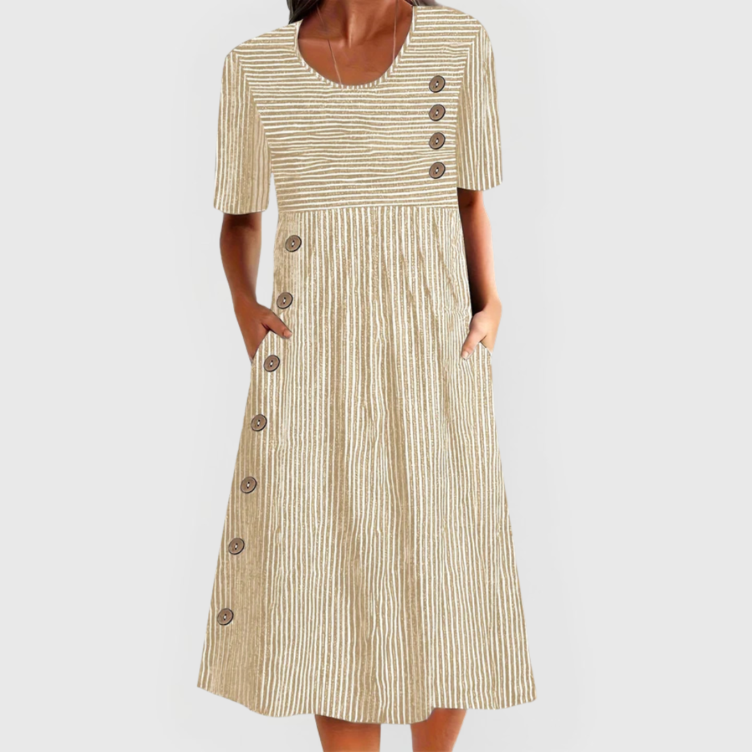Wanda™ | Cotton Tummy Coverage Dress