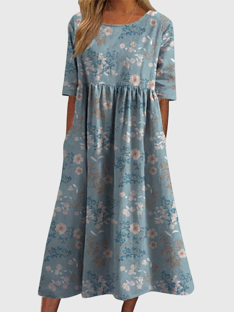 Elara™ | Cotton Tummy Coverage Dress