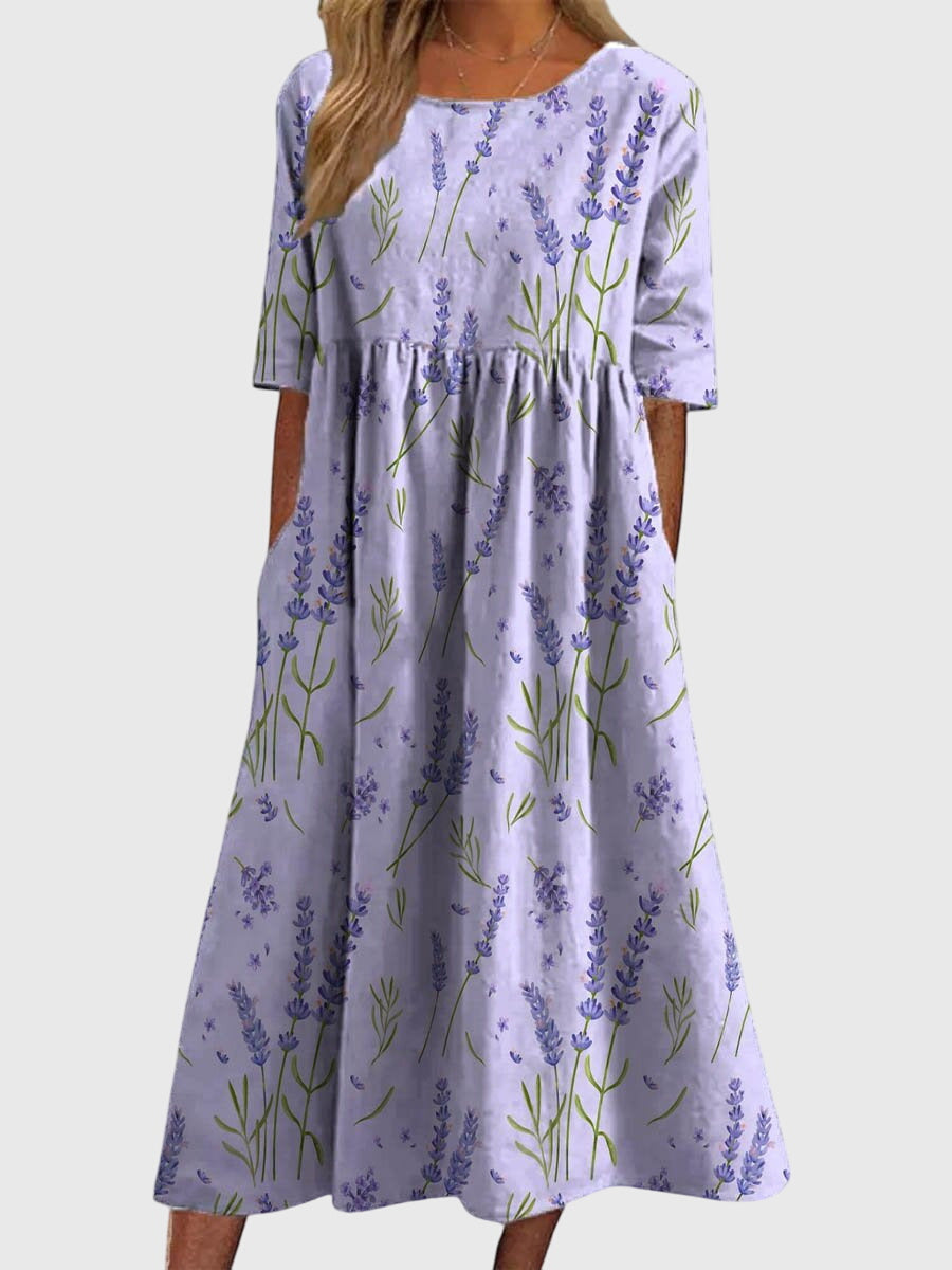Clara™ | Cotton Tummy Coverage Dress