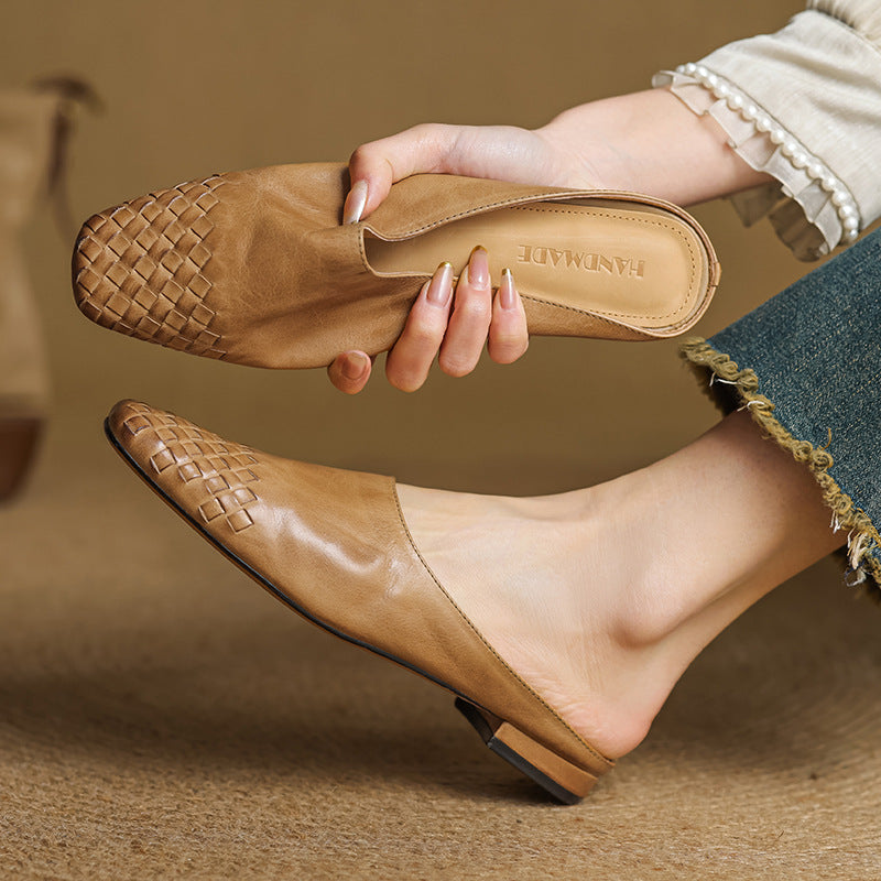 Paula - Geniune Leather Mules