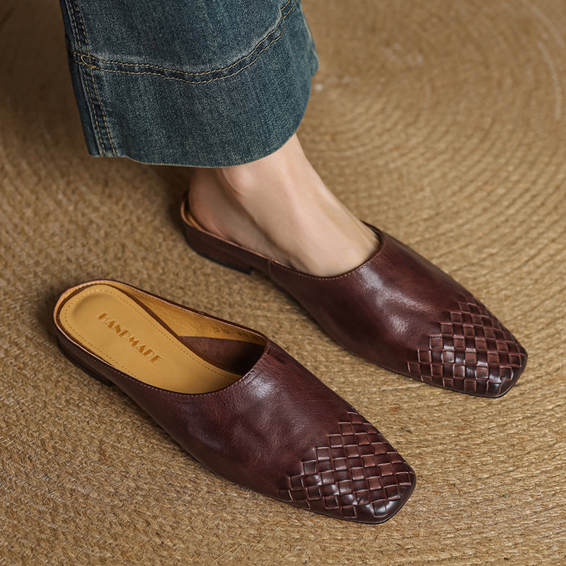 Paula - Geniune Leather Mules