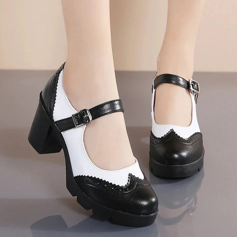 Suzy | Elegant Leather Pumps