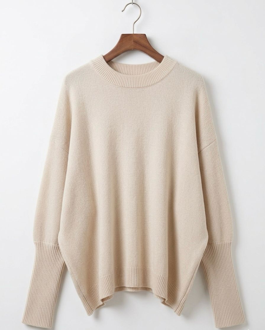 Elodie | Wool-Blend Oversized Jumper