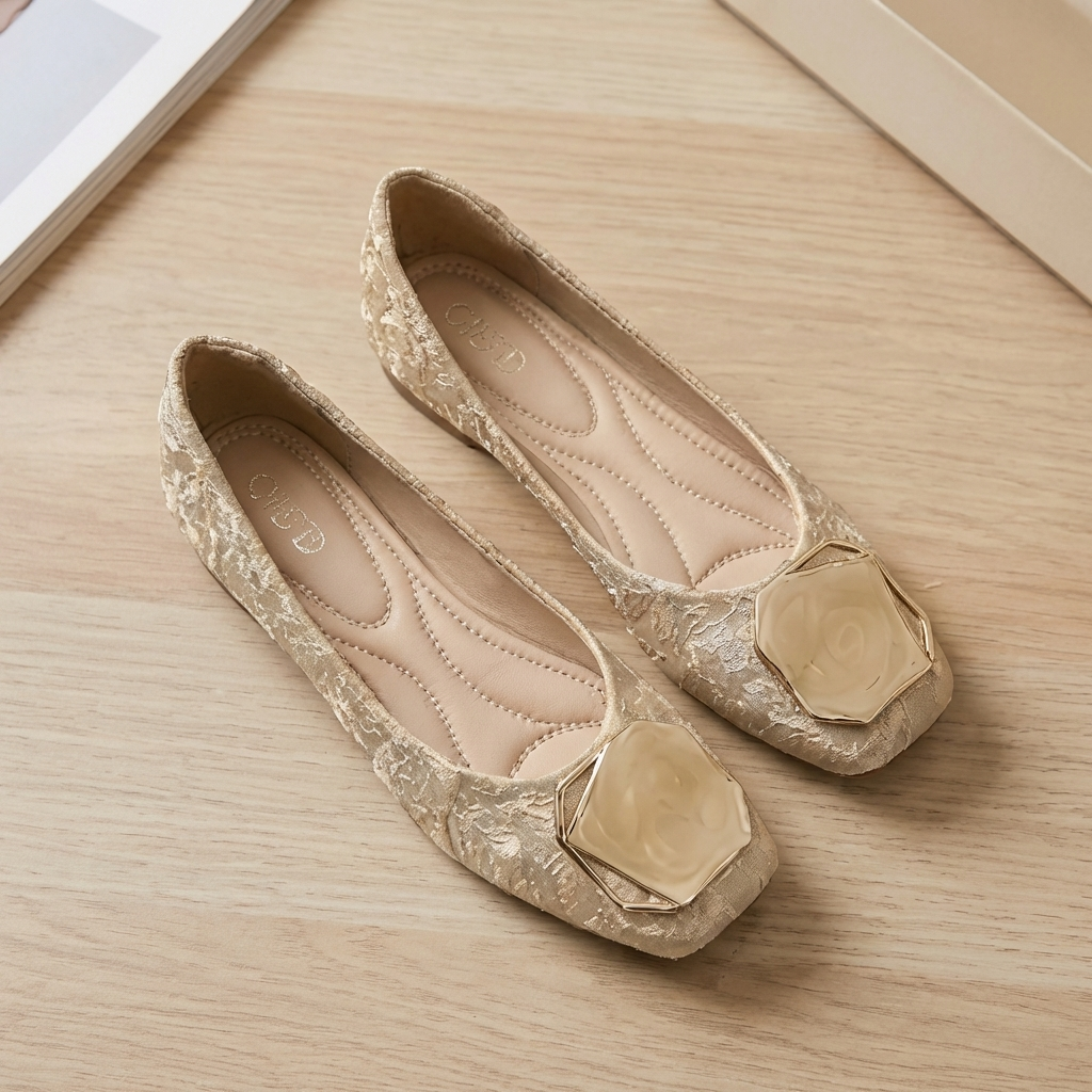 Laura - Mesh Ballet Flats