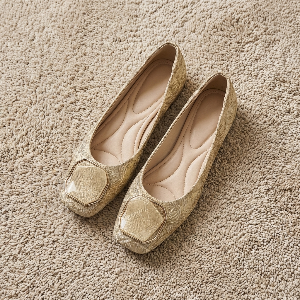 Laura - Mesh Ballet Flats
